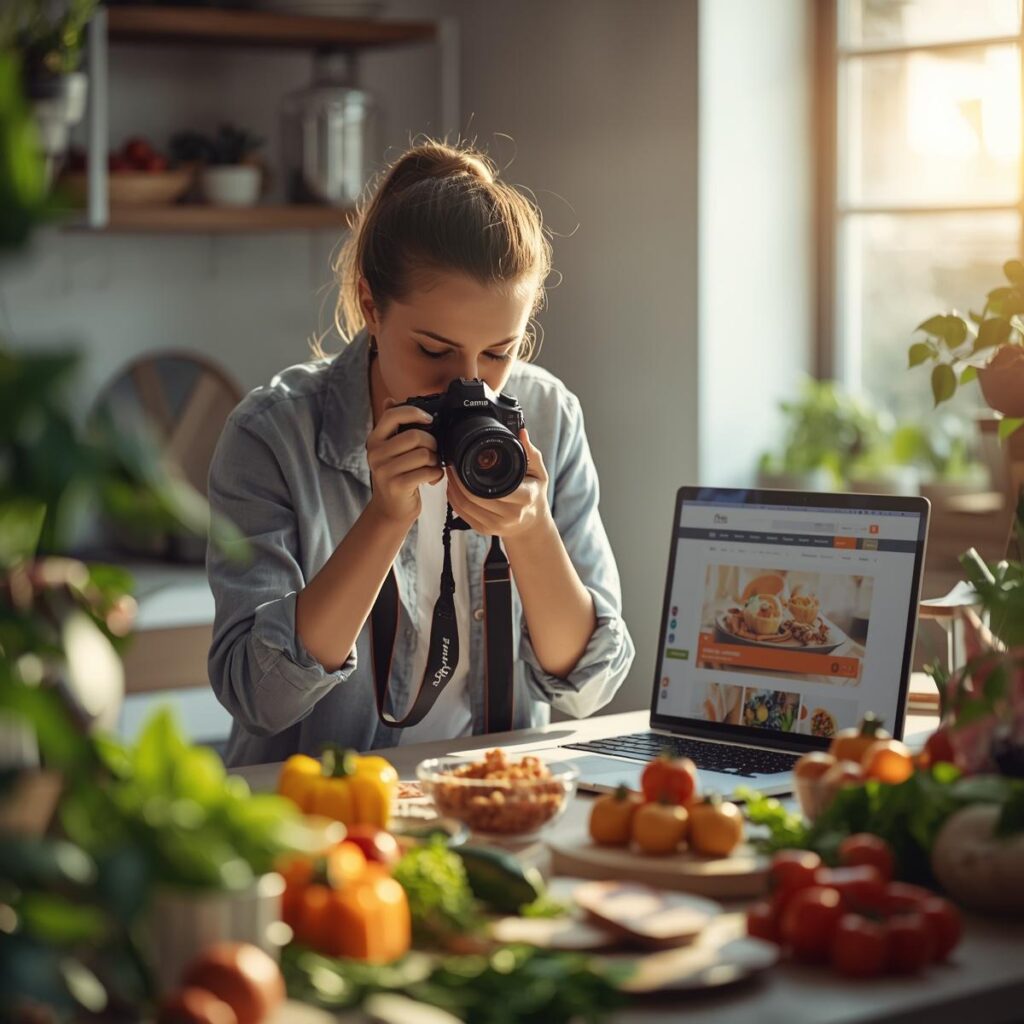 food blogger
