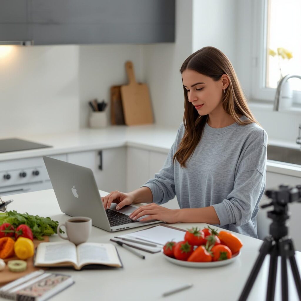 food blogger
