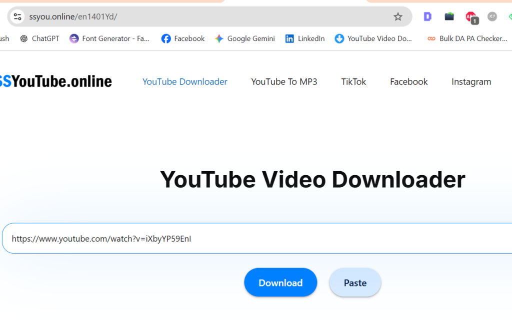 download youtube video