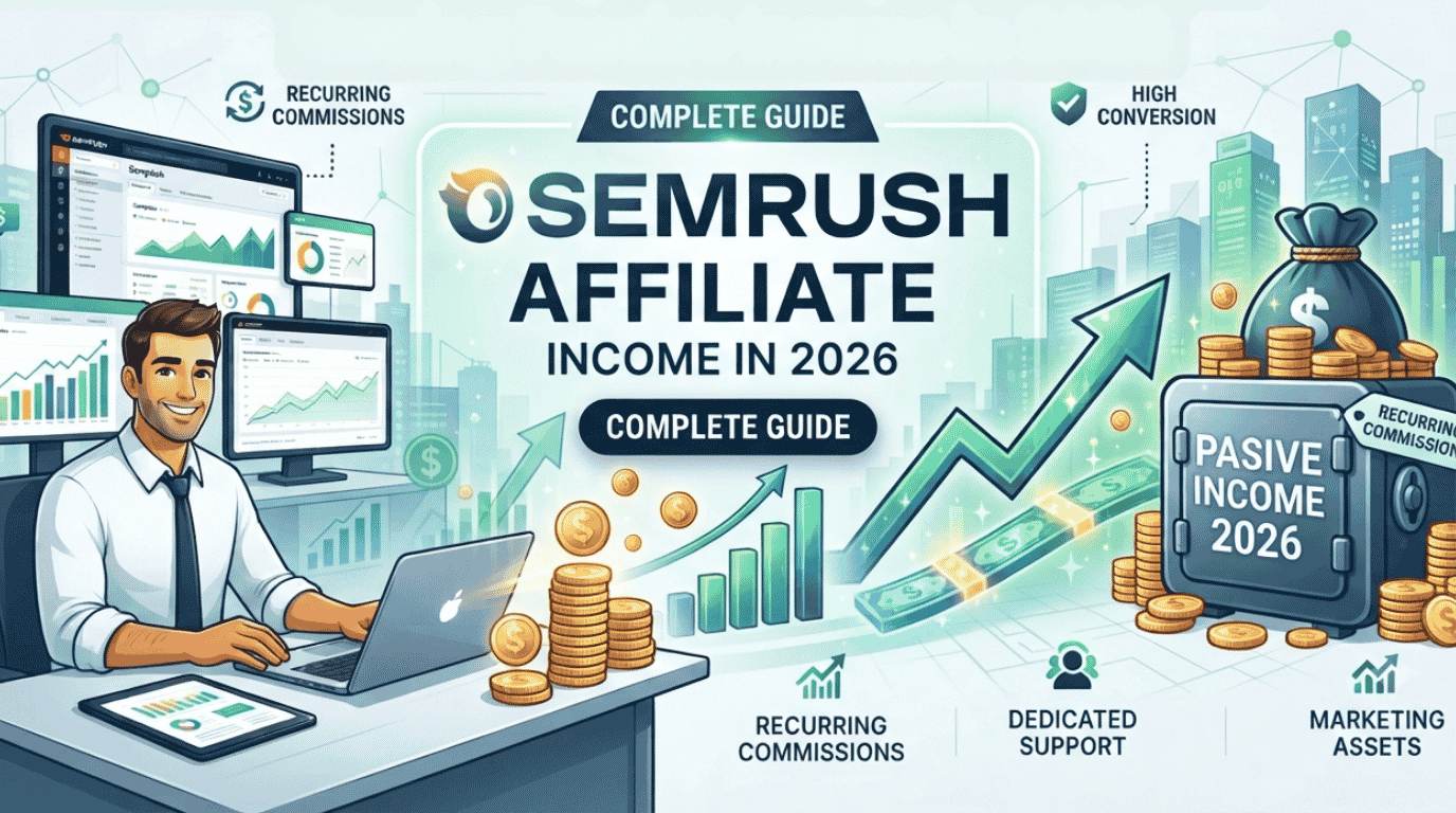You are currently viewing Semrush Affiliate Program: Complete Guide to Earning Passive Income in 2026